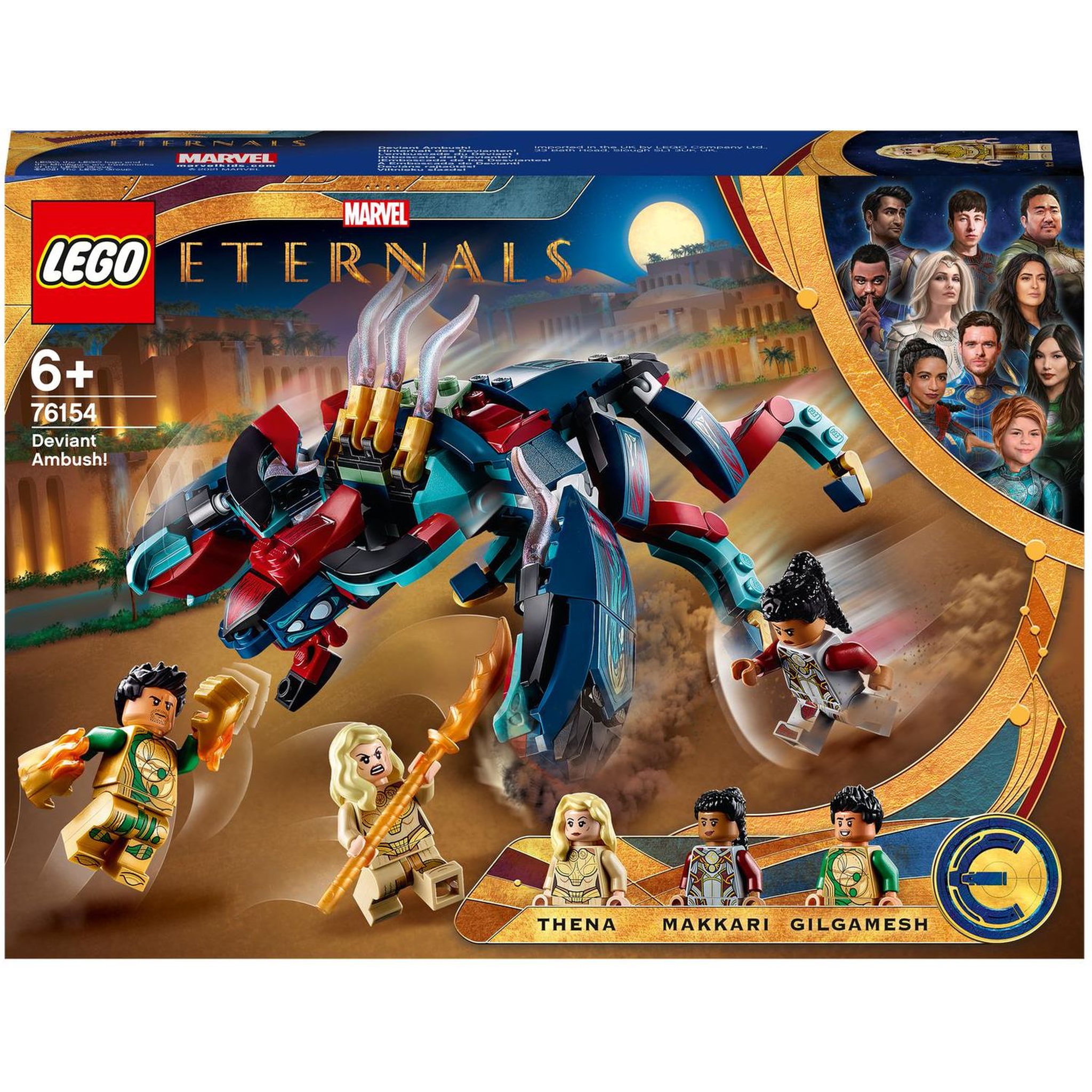 Voir la diapositive 1 : LEGO Super Heroes 76154 L&rsquo;embuscade du Déviant