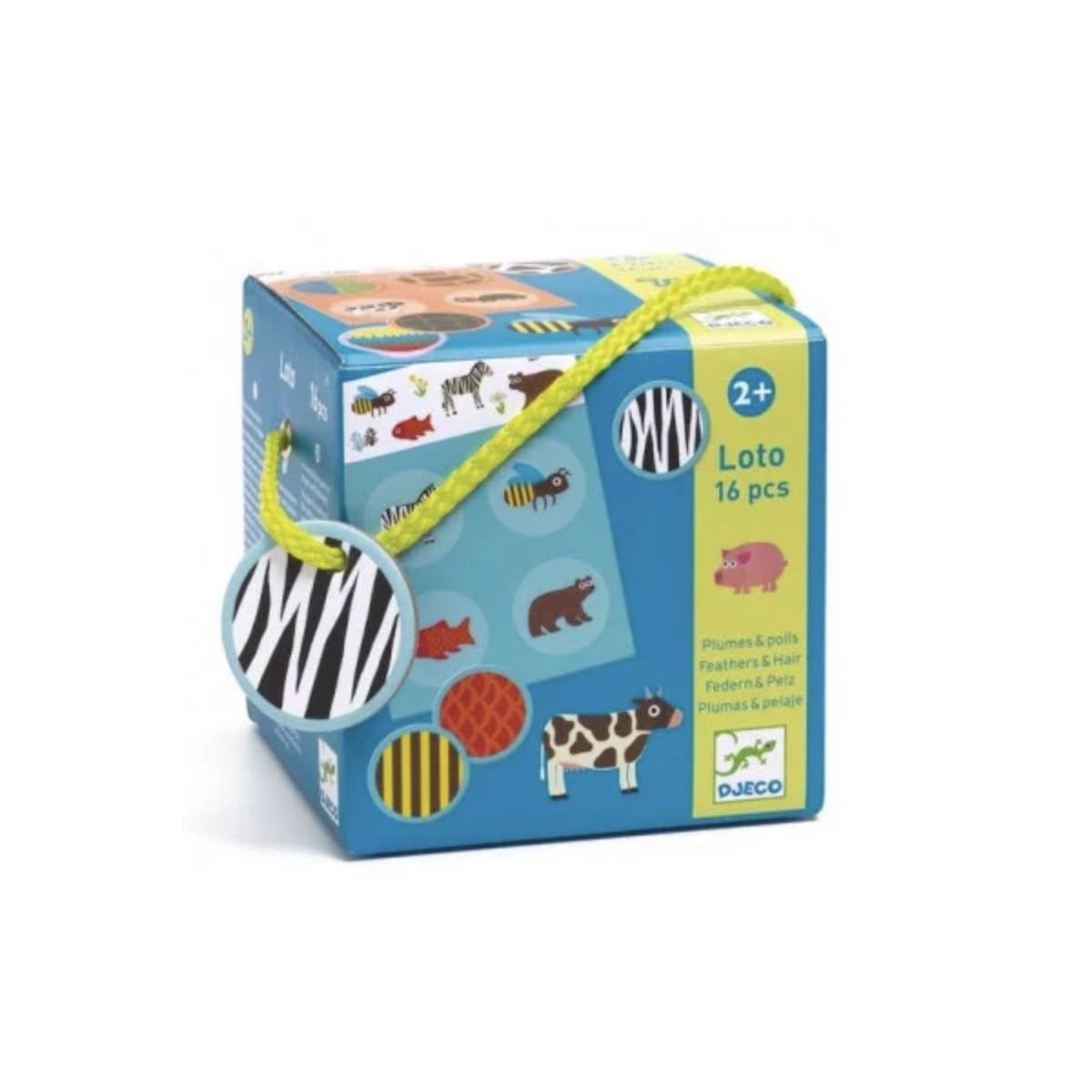 Djeco Loto Plumes et poils -