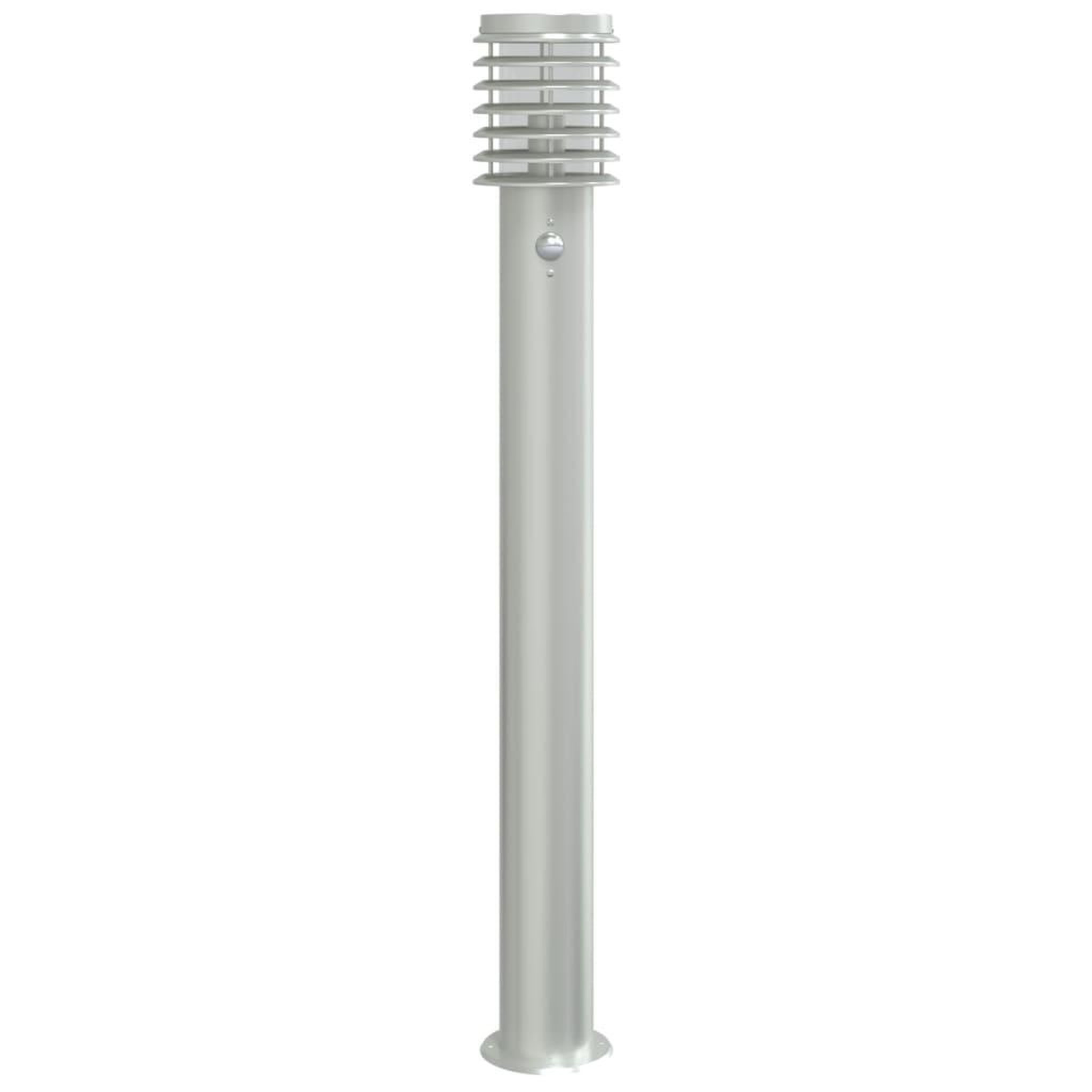 Voir la diapositive 4 : VIDAXL Lampadaires d'exterieur avec capteurs 3 pcs acier inoxydable