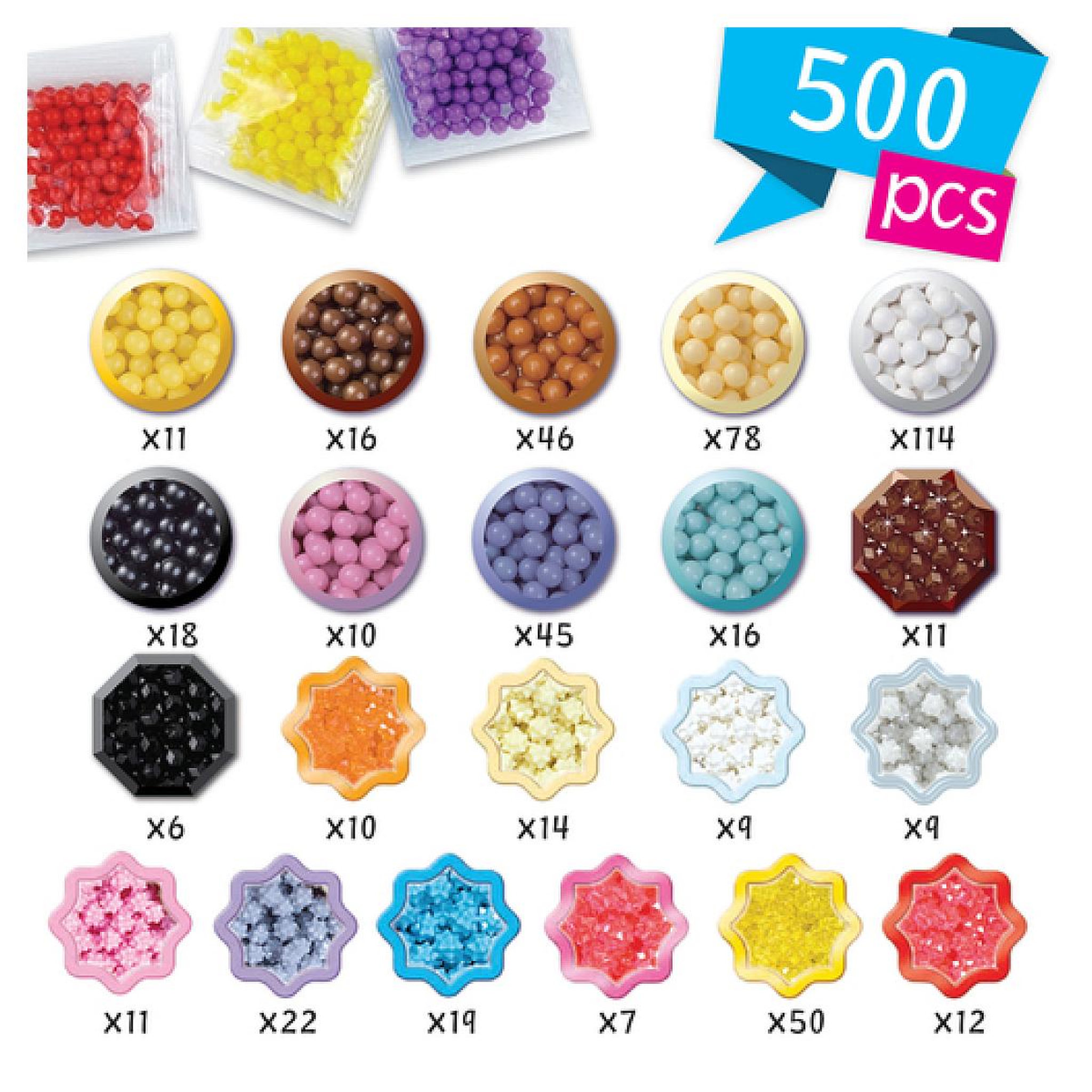 Voir la diapositive 4 : Aquabeads 35067  Le kit des animaux mignons