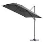 Voir la diapositive 2 : Habitat et Jardin Parasol jardin déporté  Sun 3  - 3 x 3 m - Gris