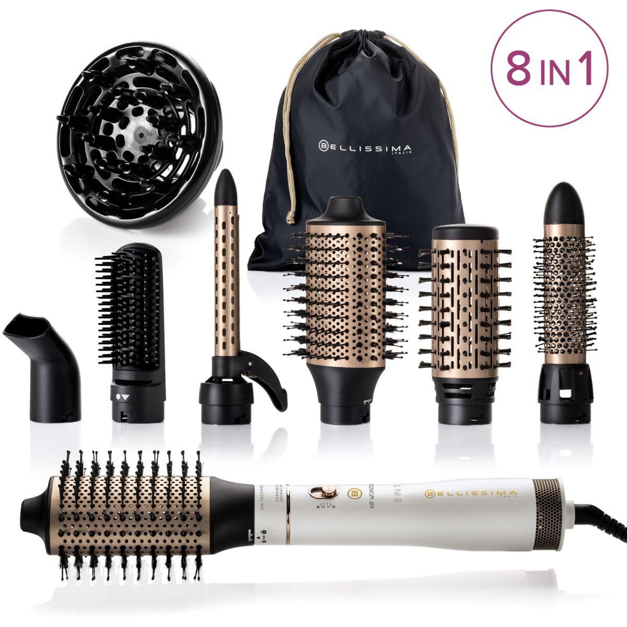 Voir la diapositive 1 : BELLISSIMA Brosse soufflante air wonder
