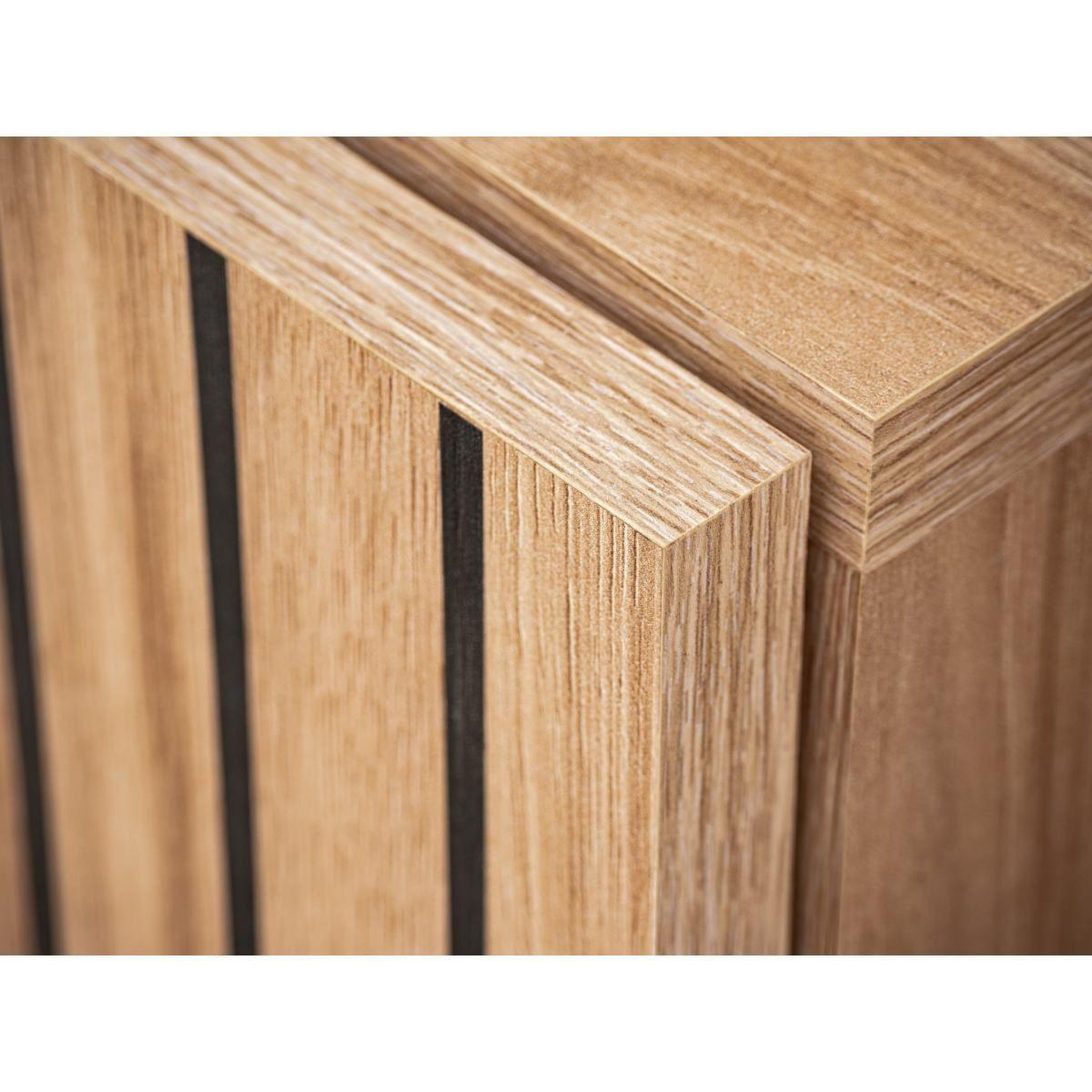 Voir la diapositive 3 : Paris Prix Meuble tv  design  liam  160cm naturel & noir