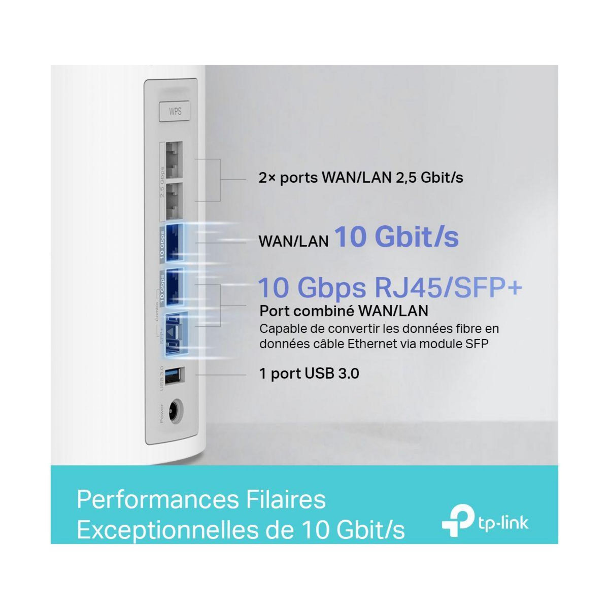 TP-LINK Routeur Wifi Deco BE85 WIFI 7 Mesh(1-pack)