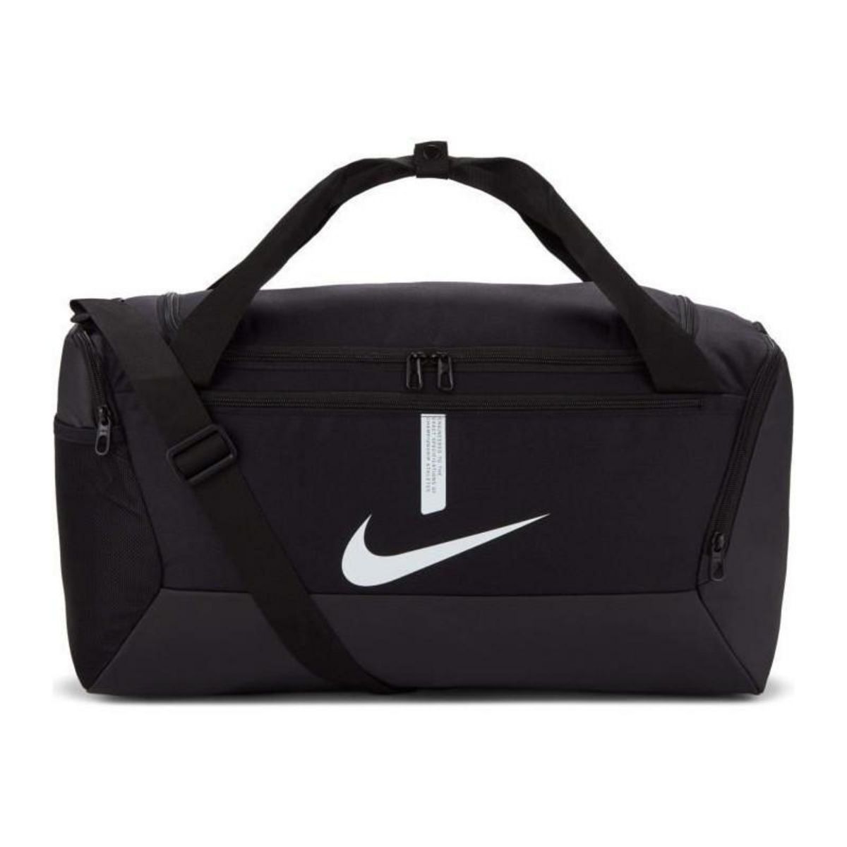 NIKE Sac de sport - Nike - Academy Duffle Black - Compartiment sec/humide - Poches a zip - 41 L - H 53 x L 25 x P 28 cm