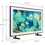 Voir la diapositive 3 : Samsung TV QLED The Frame 43LS03FA 2025-43 pouces 108cm