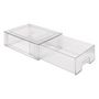 Voir la diapositive 2 : FIVE Boîte de Rangement Frigo à Tiroir  Streaks  32cm Transparent