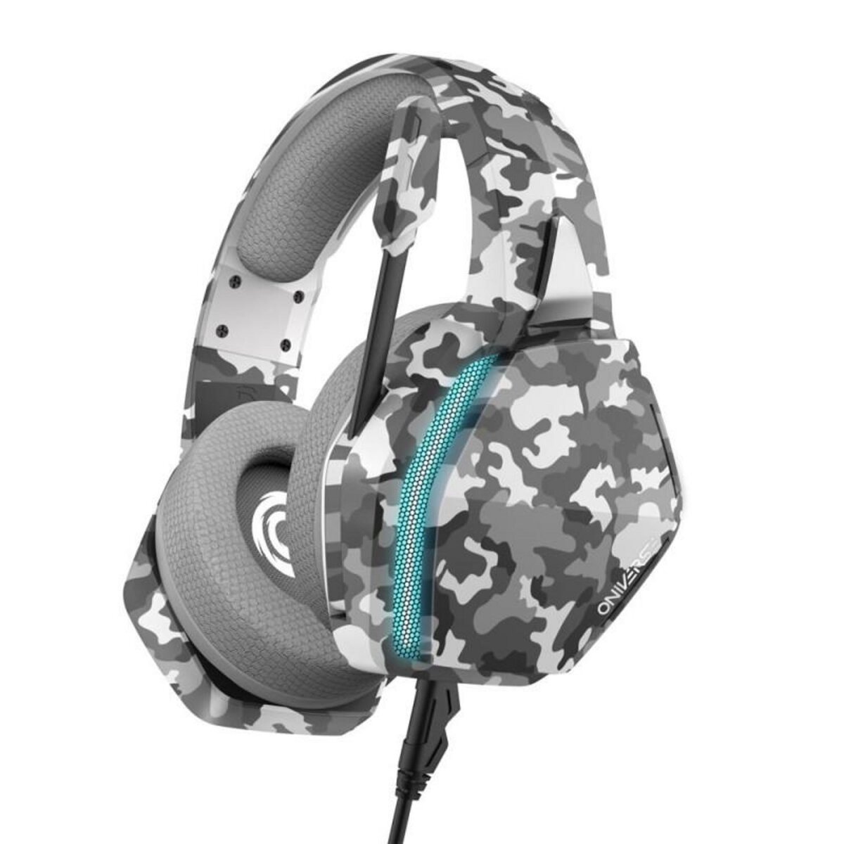 ONIVERSE Casque gaming filaire Oniverse Nebula Multiplateforme Camouflage urbain