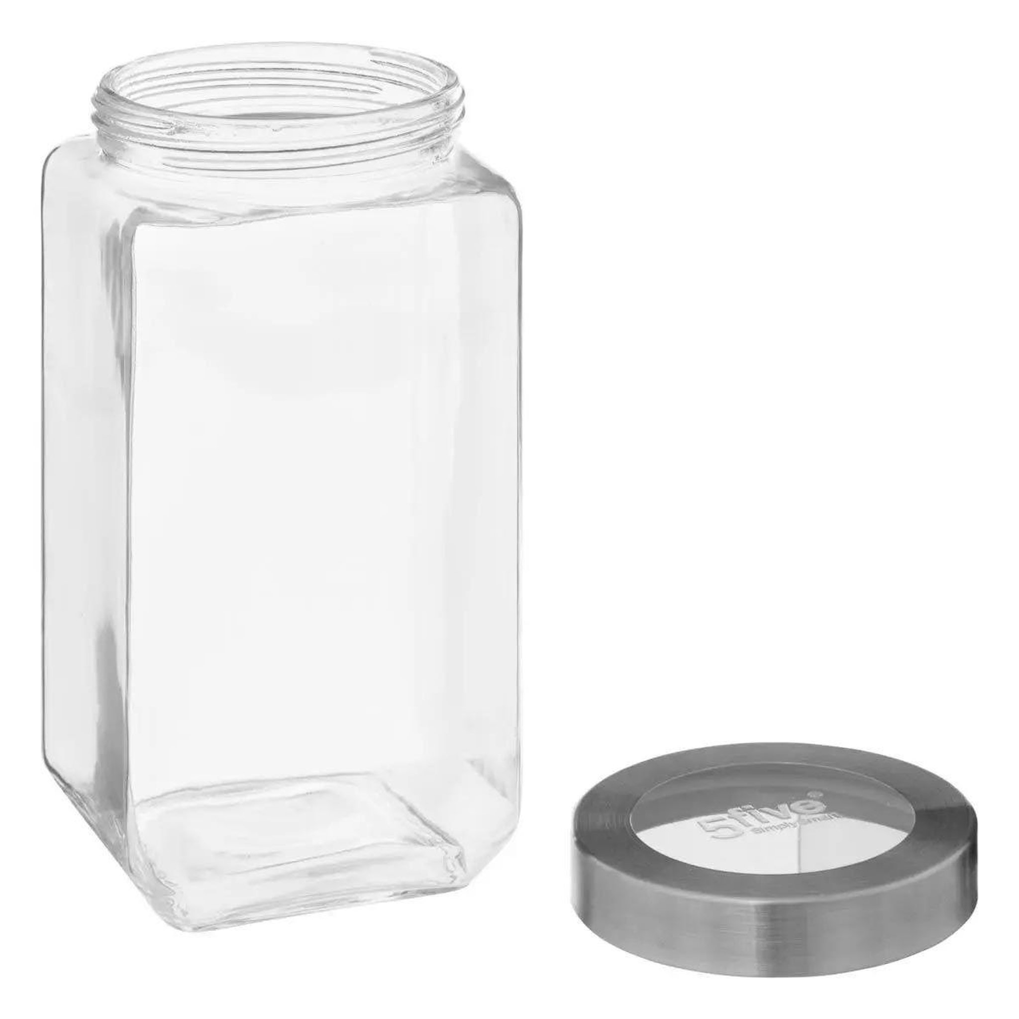 Voir la diapositive 2 : FIVE Bocal de conservation  miro  2l transparent