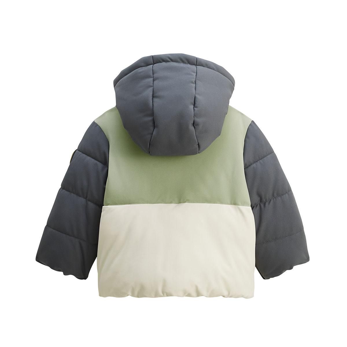 Petit Béguin Doudoune enfant imperméable doublée polaire avec capuche Boavista