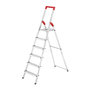 Voir la diapositive 3 : HAILO MS LINE - Escabeau ménager pliable en aluminium 6 marches ultra léger Hailo L50