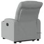 Voir la diapositive 5 : VIDAXL Fauteuil de massage inclinable Gris clair Tissu
