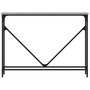 Voir la diapositive 4 : VIDAXL Table console sonoma gris 102x22,5x75 cm bois d'ingenierie