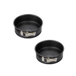 ZENKER Ensemble de 2 Moules à manqué à charnière 20 cm Zenker Black Metallic