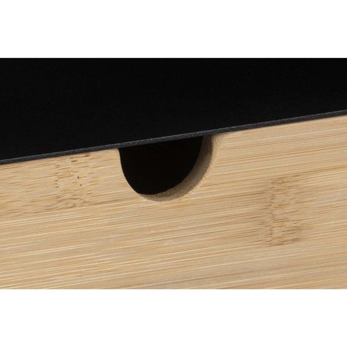 CONCEPT USINE Lot de 2 tables de chevet suspendues noires ALOFT