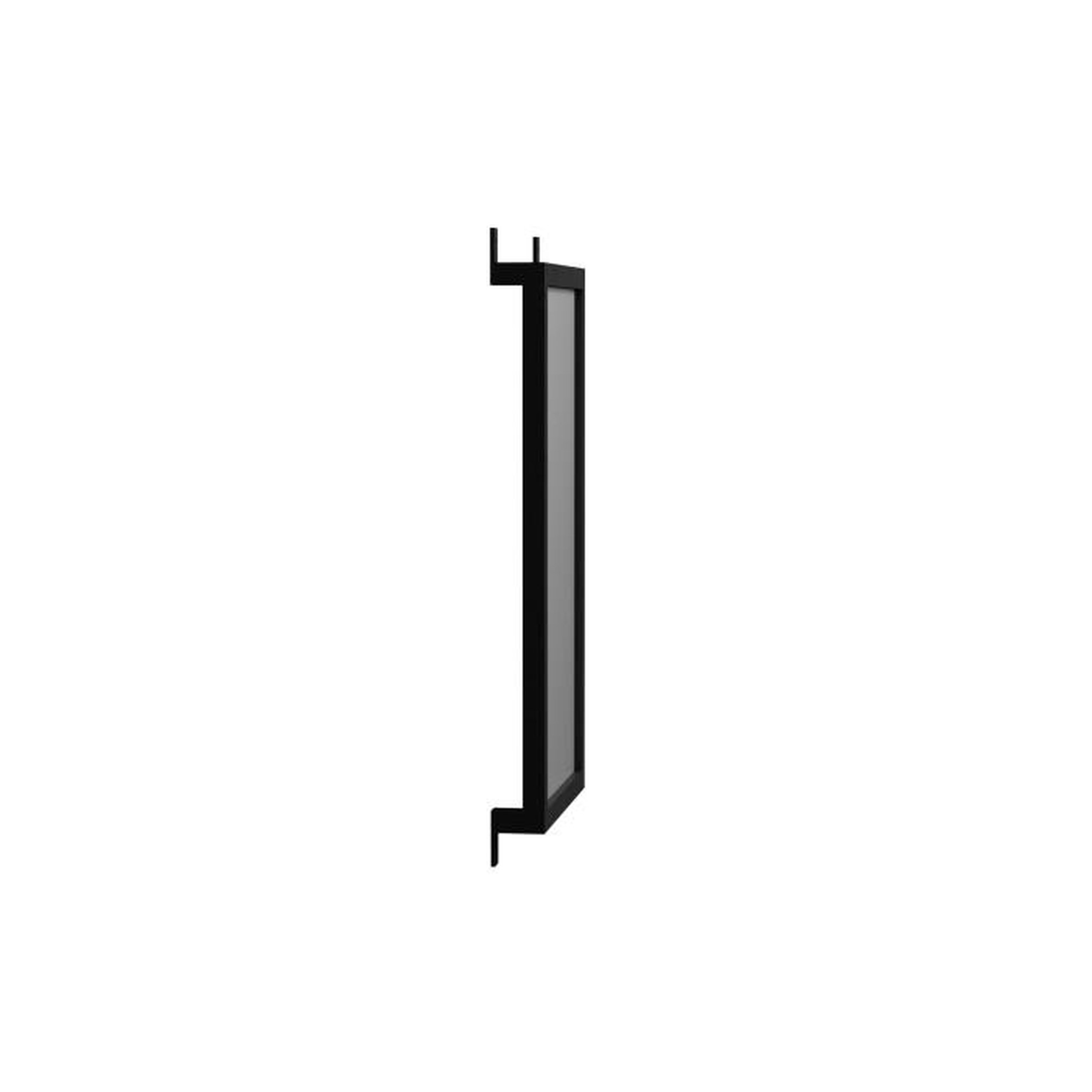 Voir la diapositive 3 : Paris Prix Miroir Mural Design  Nimes  73cm Noir