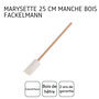 Voir la diapositive 4 : Fackelmann Ensemble de 2 Maryses de pâtisserie et de cuisine 25 cm manche en bois Fackelmann