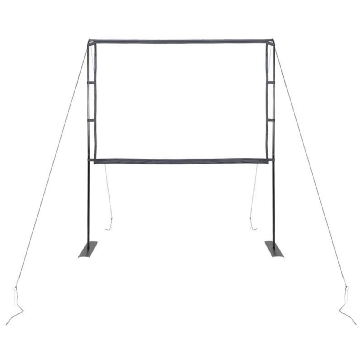 VIDAXL Écran de projection avec supports 84 pouces 4 3