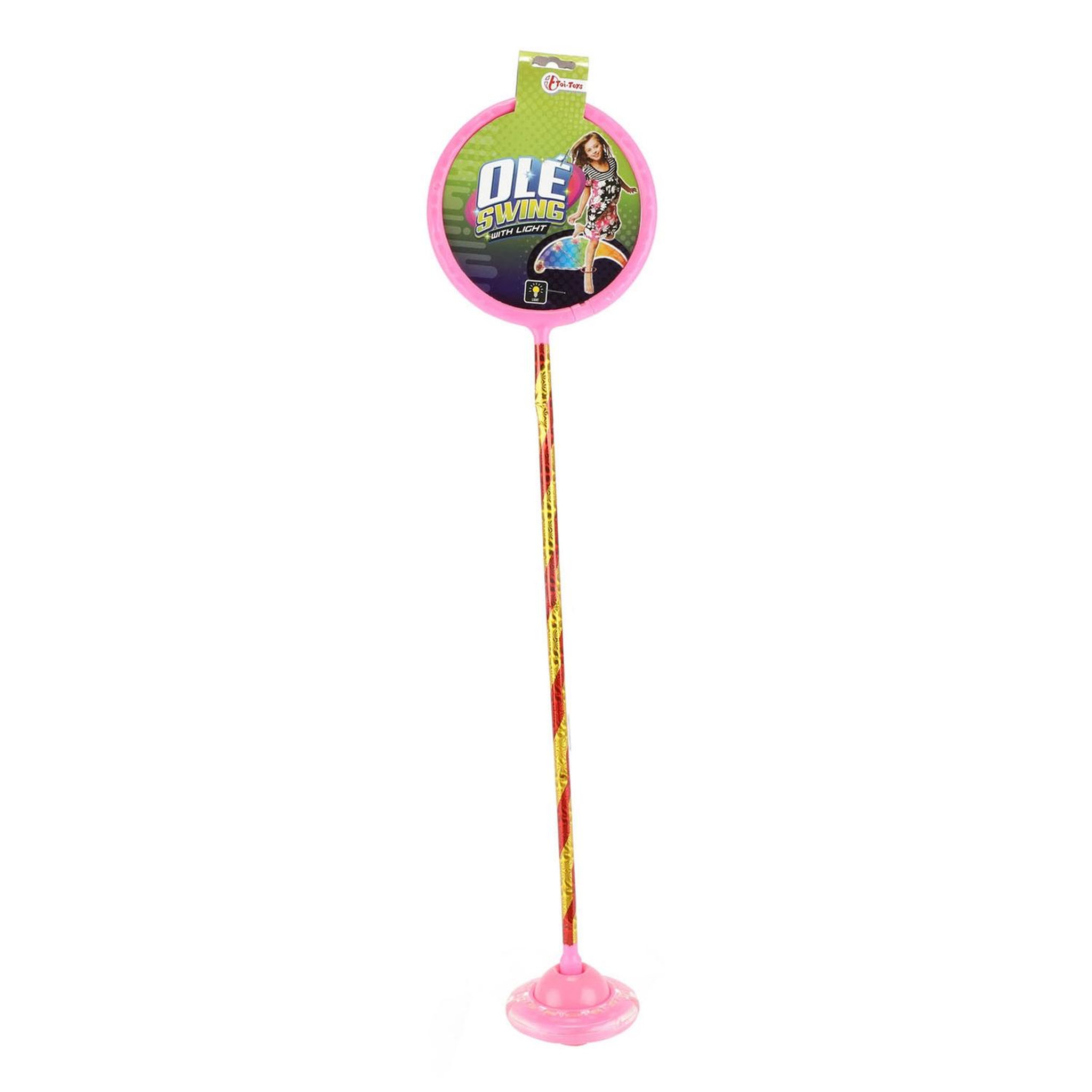 Voir la diapositive 2 : Toi Toys Ole Schwing toupie à pied avec effet lumineux