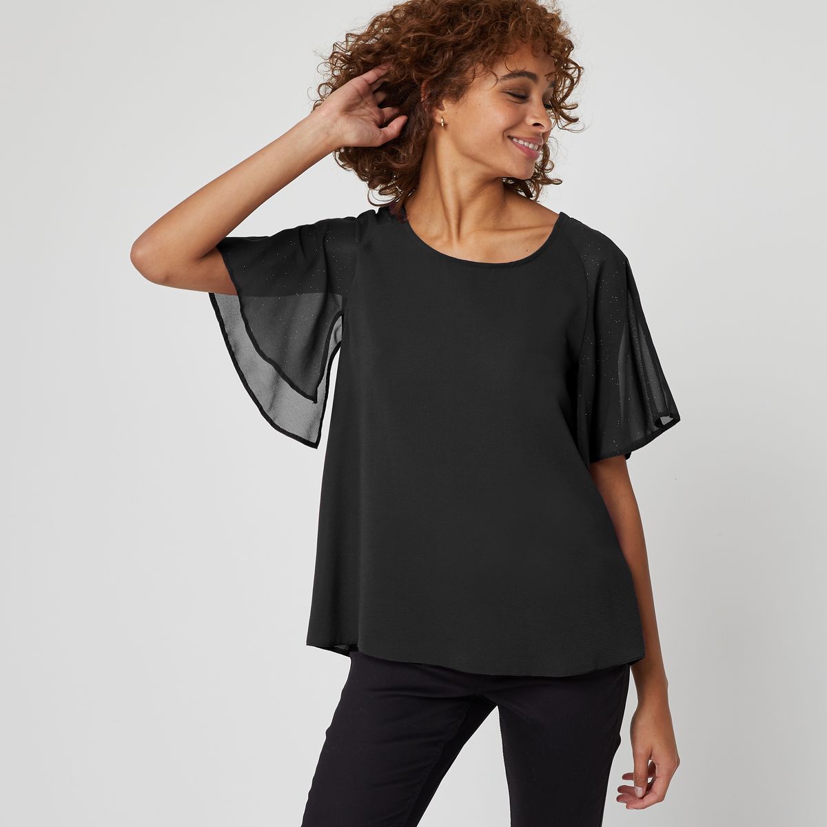 IN EXTENSO Blouse manches courtes femme
