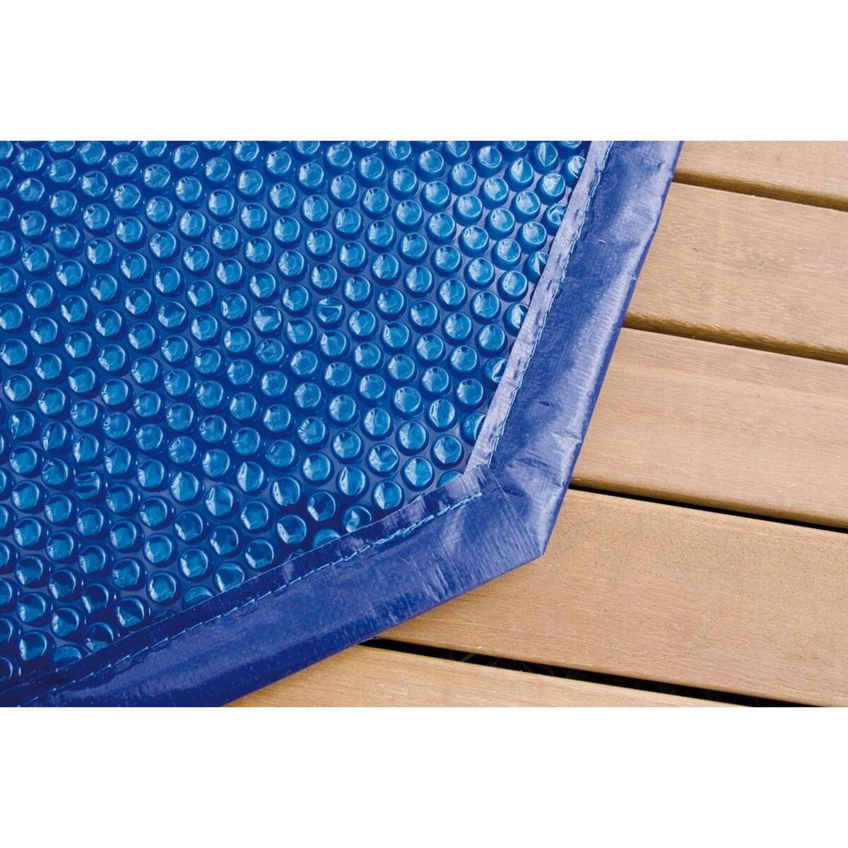 UBBINK Piscine bois Océa  430 - H120cm - Liner Bleu + Bâche à bulles