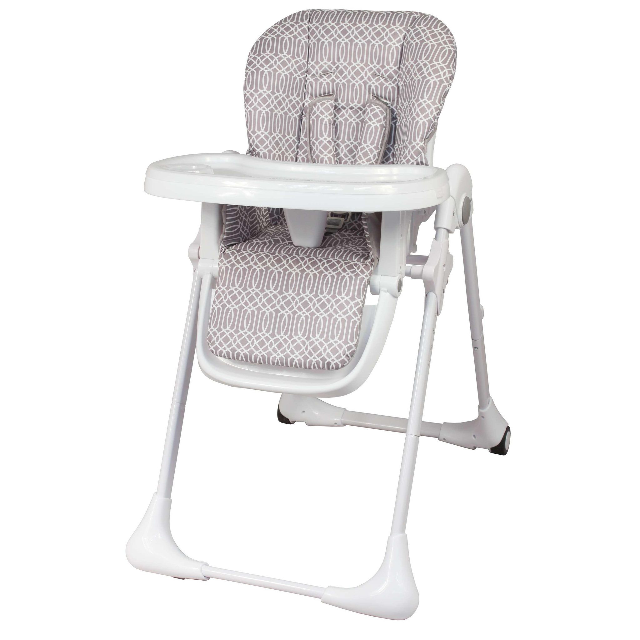 Voir la diapositive 1 : BAMBISOL Bambisol Chaise Haute Bébé Evolutive Pliable | Roulettes | Zen