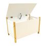 Voir la diapositive 2 : Fun House SCANDIWOOD Coffre a jouets en bois 37,5 x 60 x36 cm pour enfant