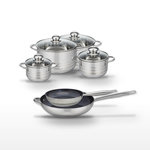 ELO Lot 2 Poêles 24/32cm et 4 Faitouts 14/16/20/24cm Elo Profi Therm Platinum