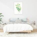 VIDAXL Tables de chevet 2 pcs Gris beton 40x39x40 cm