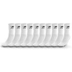 Airness AIRNESS Lot de 10 paires de tennis homme Logo sur tige Corporate. Coloris disponibles : Blanc