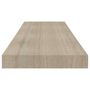 Voir la diapositive 5 : VIDAXL Etageres murales flottantes 4 pcs Chene 80x23,5x3,8 cm MDF
