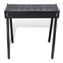 Voir la diapositive 2 : VIDAXL Support de barbecue au charbon de bois Carre 75x28 cm