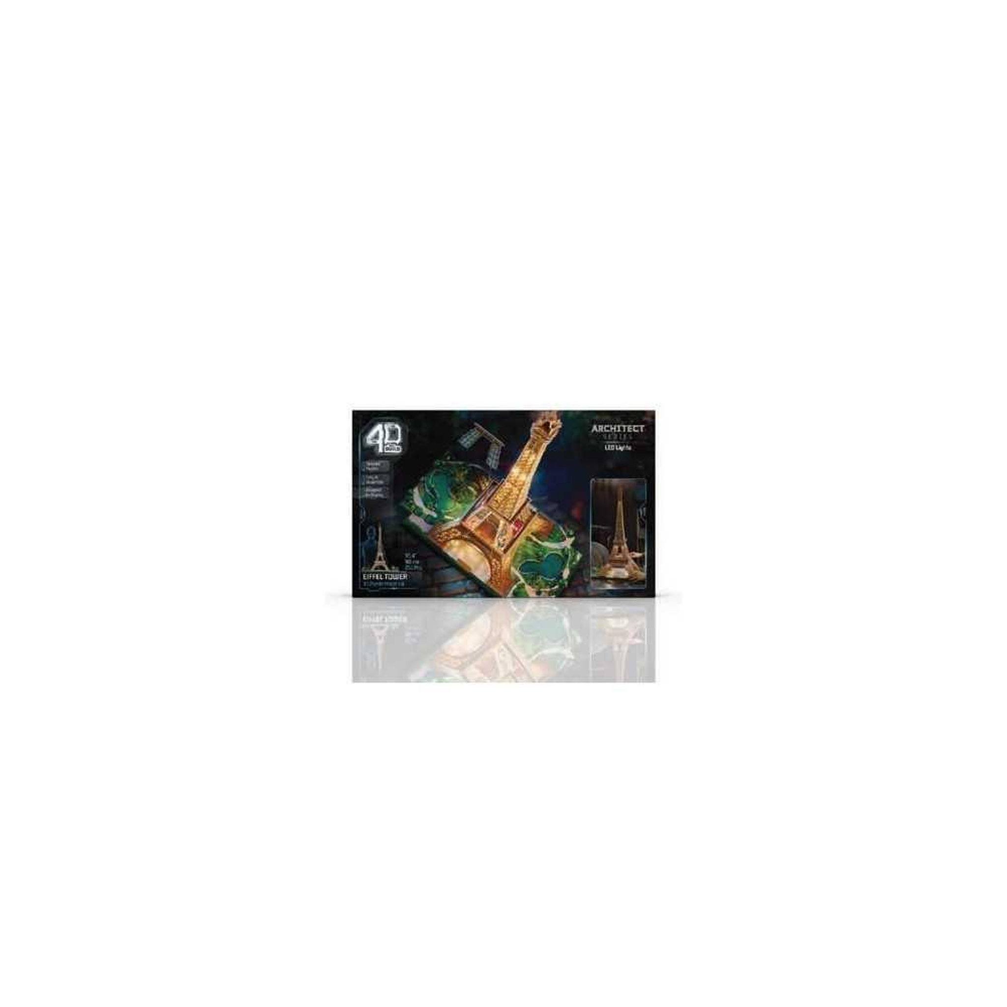 Spin Master Puzzle 3D Tour Eiffel – 4D Build – Maison des Puzzles – Maquette à construire