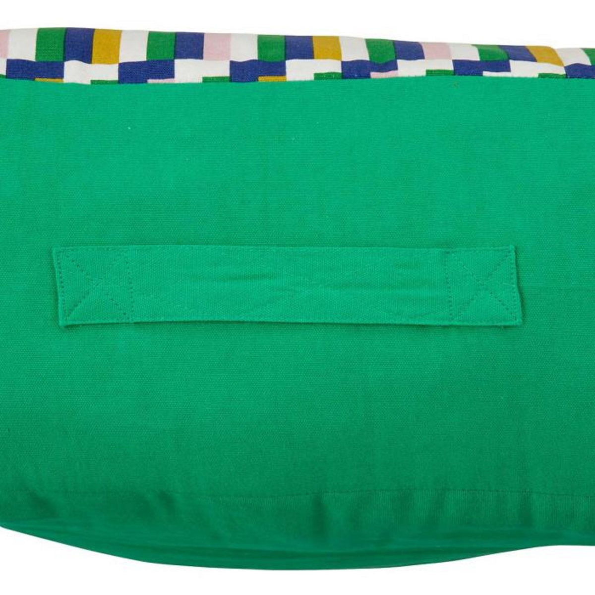 ATMOSPHERA Coussin de Sol Imprimé  Disso  48x48cm Vert