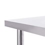Voir la diapositive 6 : VIDAXL Table de travail de cuisine 80x60x85 cm Acier inoxydable