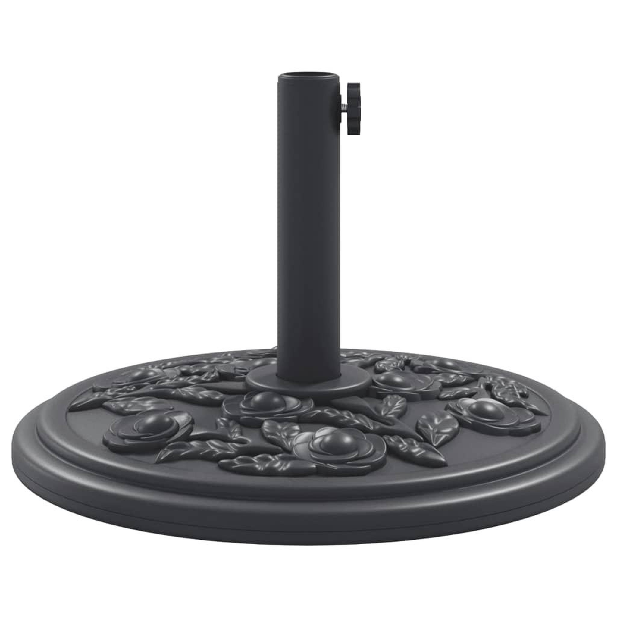 Voir la diapositive 5 : VIDAXL Base de parasol pour mats Ø38 / 48 mm 12 kg rond