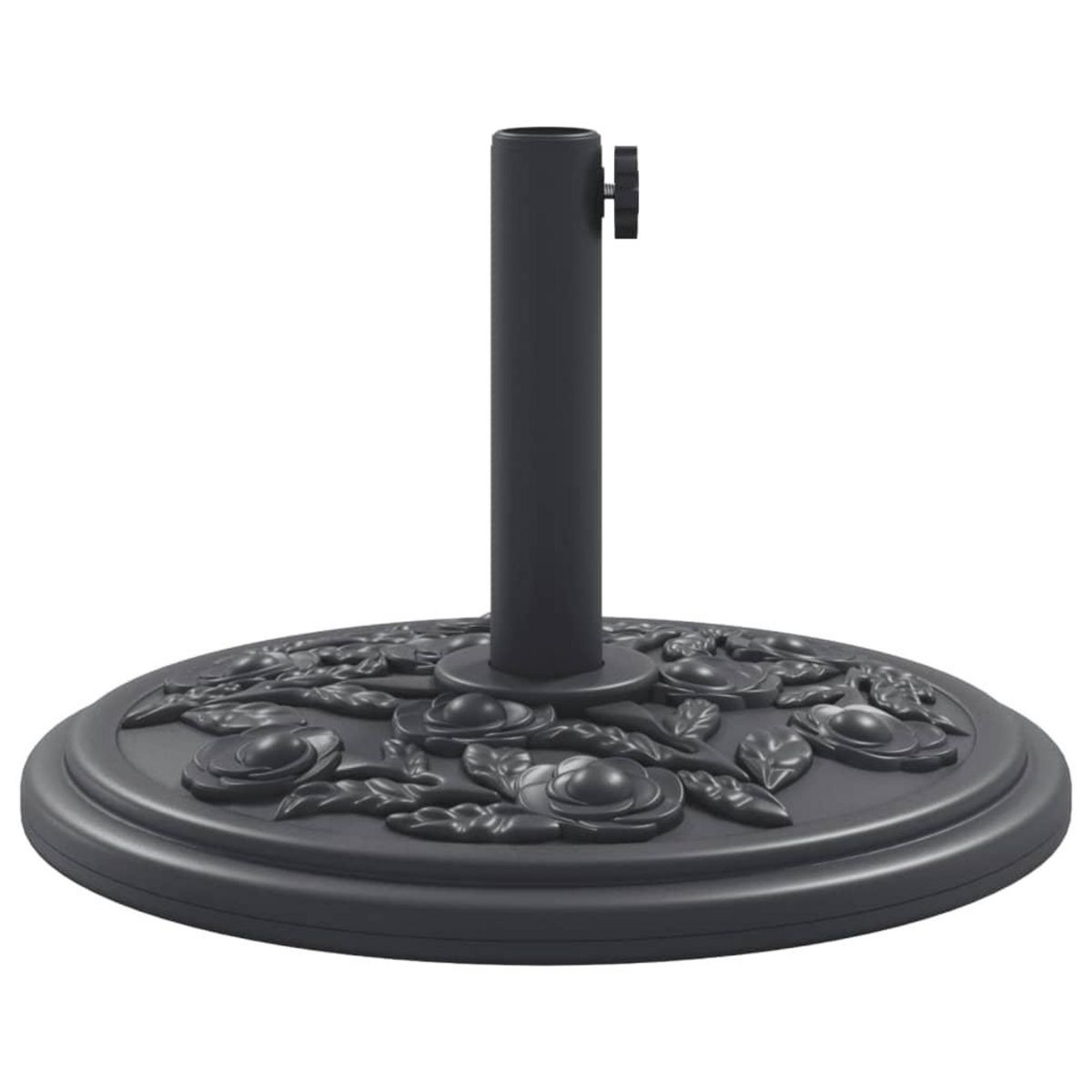 VIDAXL Base de parasol pour mats Ø38 / 48 mm 12 kg rond