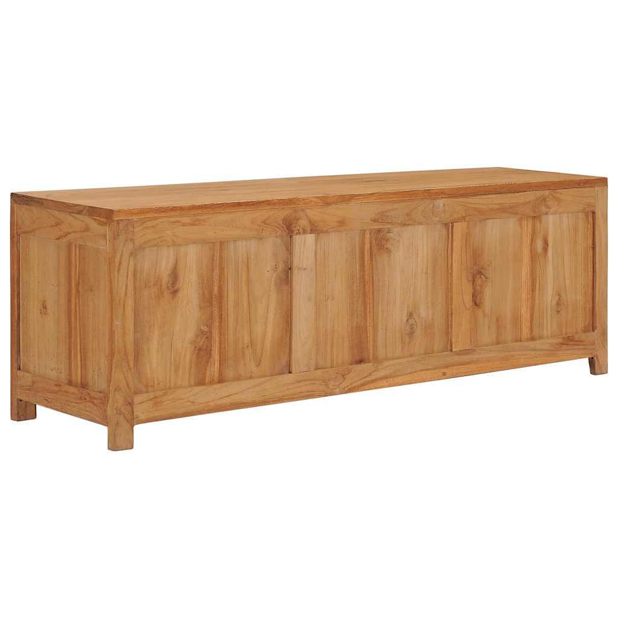 Voir la diapositive 4 : VIDAXL Meuble TV 115 x 30 x 40 cm bois de teck massif