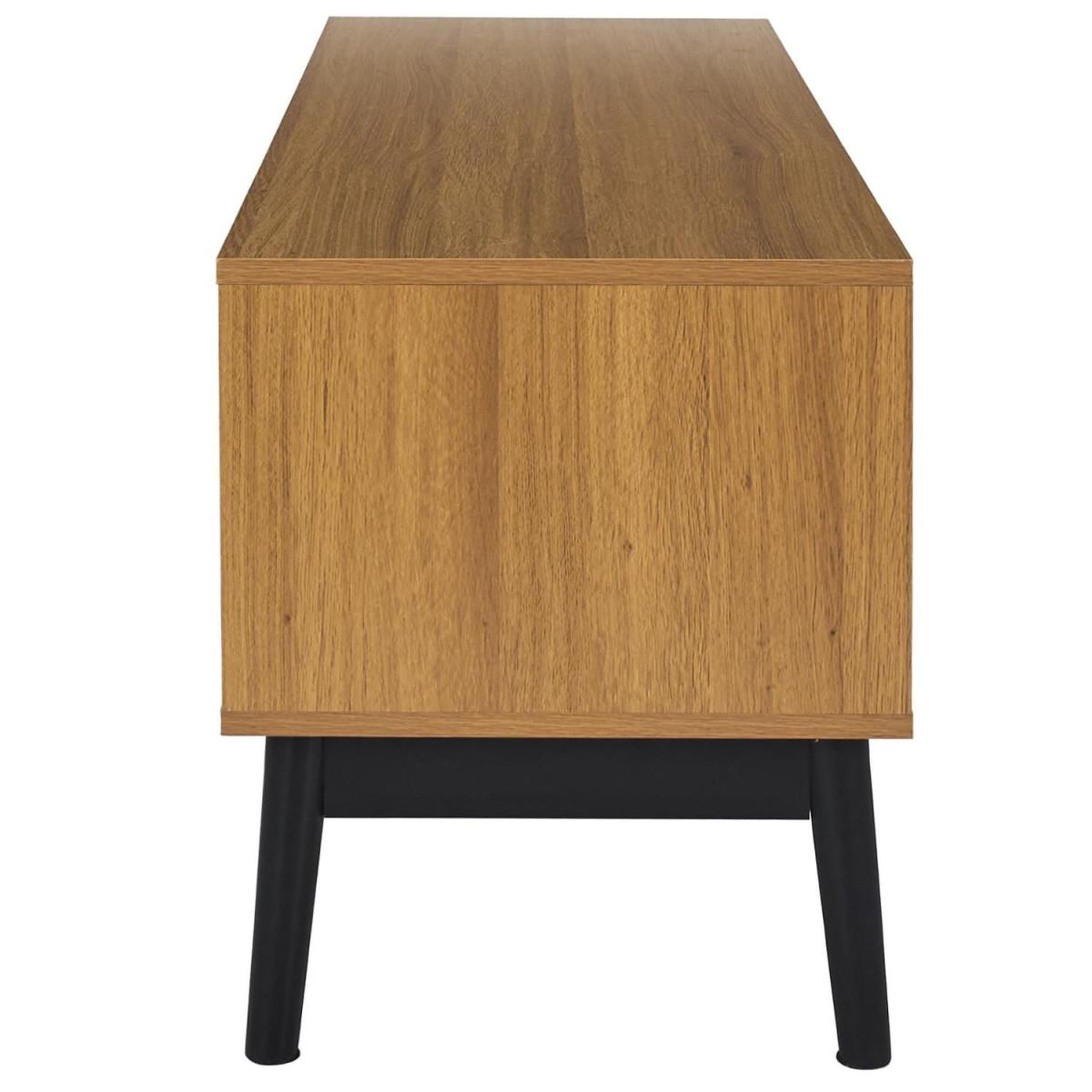 Voir la diapositive 3 : The Home Deco Factory Meuble tv design  felix  110cm marron