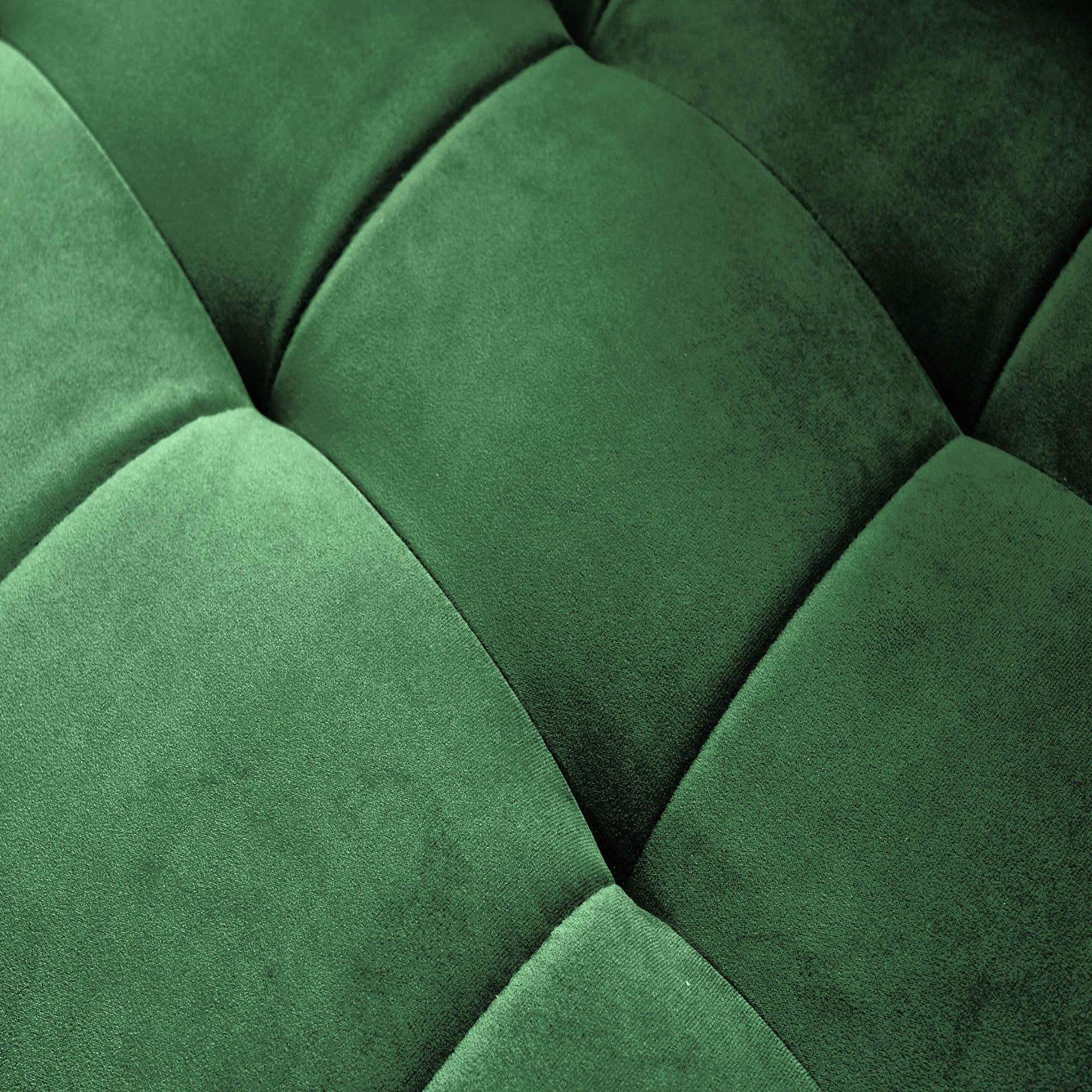 Voir la diapositive 5 : LISA DESIGN Anna - canapé d'angle gauche - 5 places - convertible - en velours