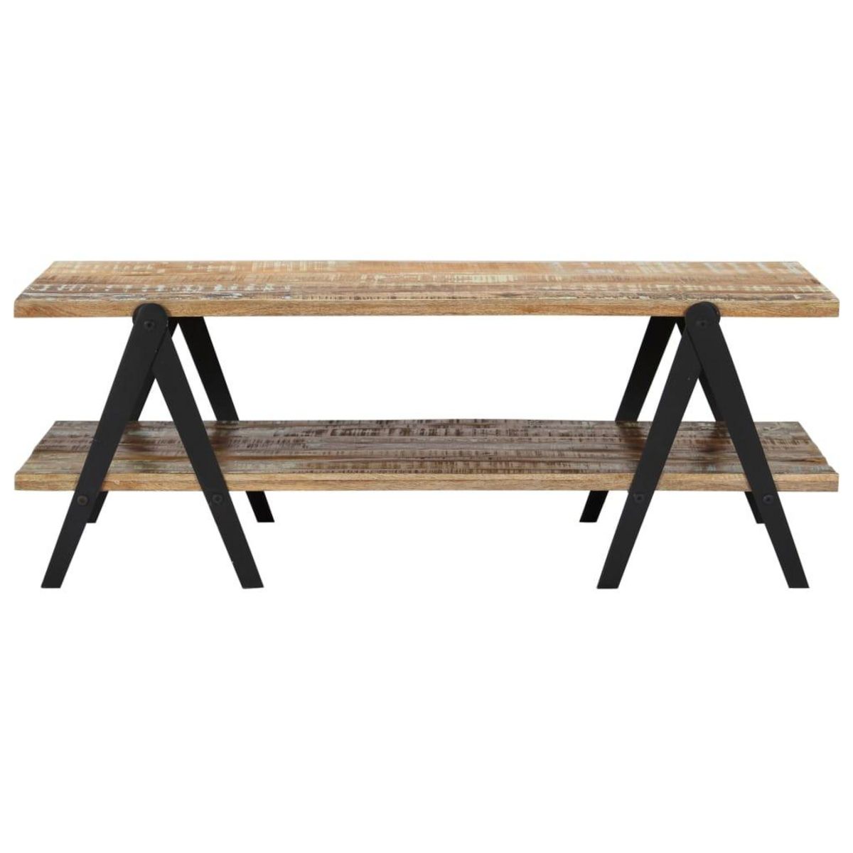 VIDAXL Table basse 115x60x40 cm Bois de recuperation massif