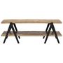 Voir la diapositive 3 : VIDAXL Table basse 115x60x40 cm Bois de recuperation massif