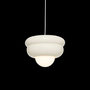 Voir la diapositive 3 : ATMOSPHERA Suspension Design en Métal  Patty  28cm Crème