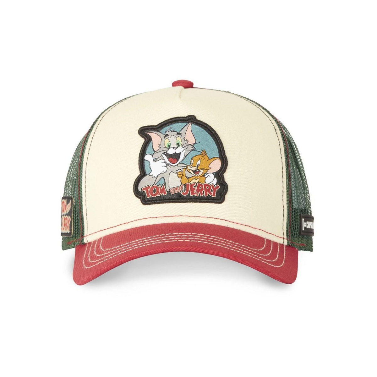 CAPSLAB Casquette Trucker avec filet Tom and Jerry
