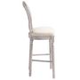 Voir la diapositive 5 : VIDAXL Tabourets de bar lot de 2 blanc lin