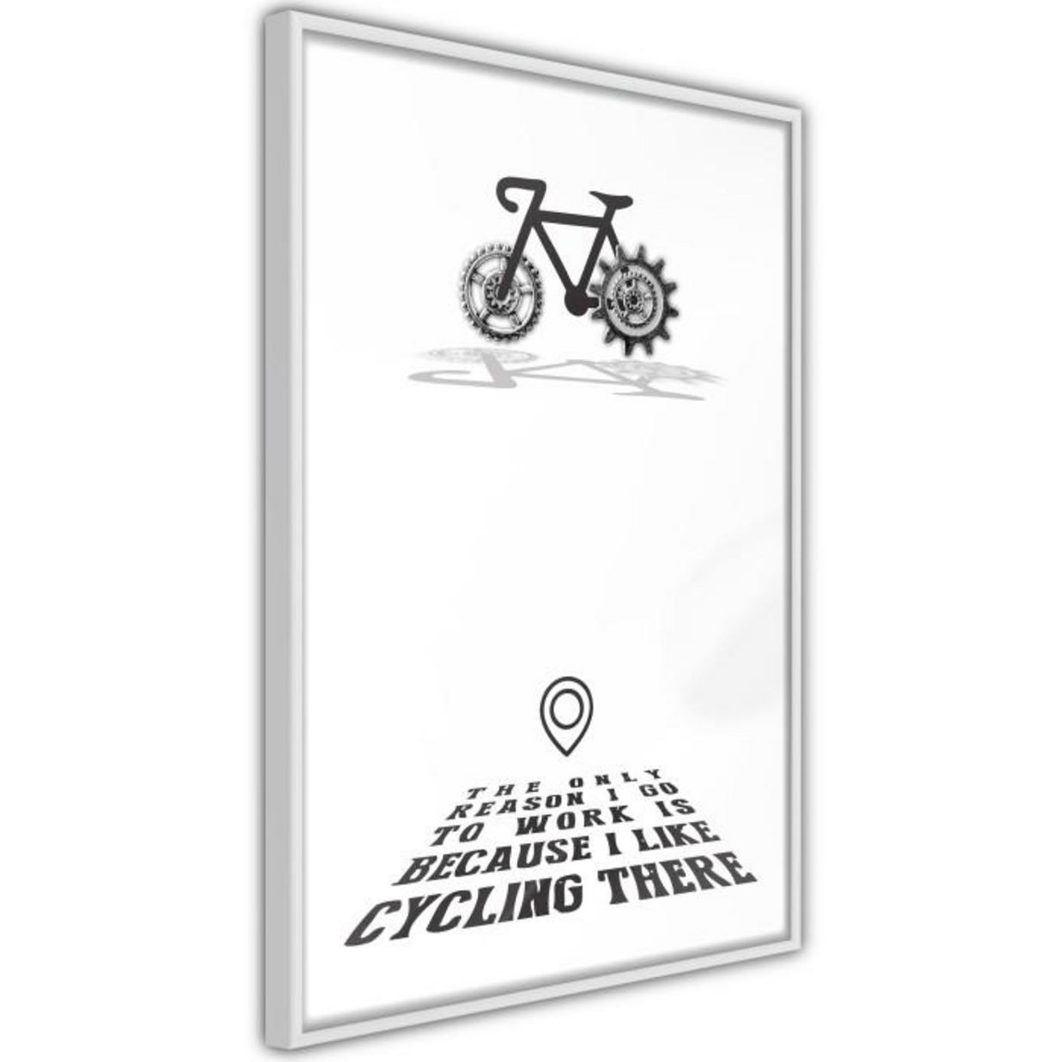 Paris Prix Affiche Murale Encadrée  Good Motivation