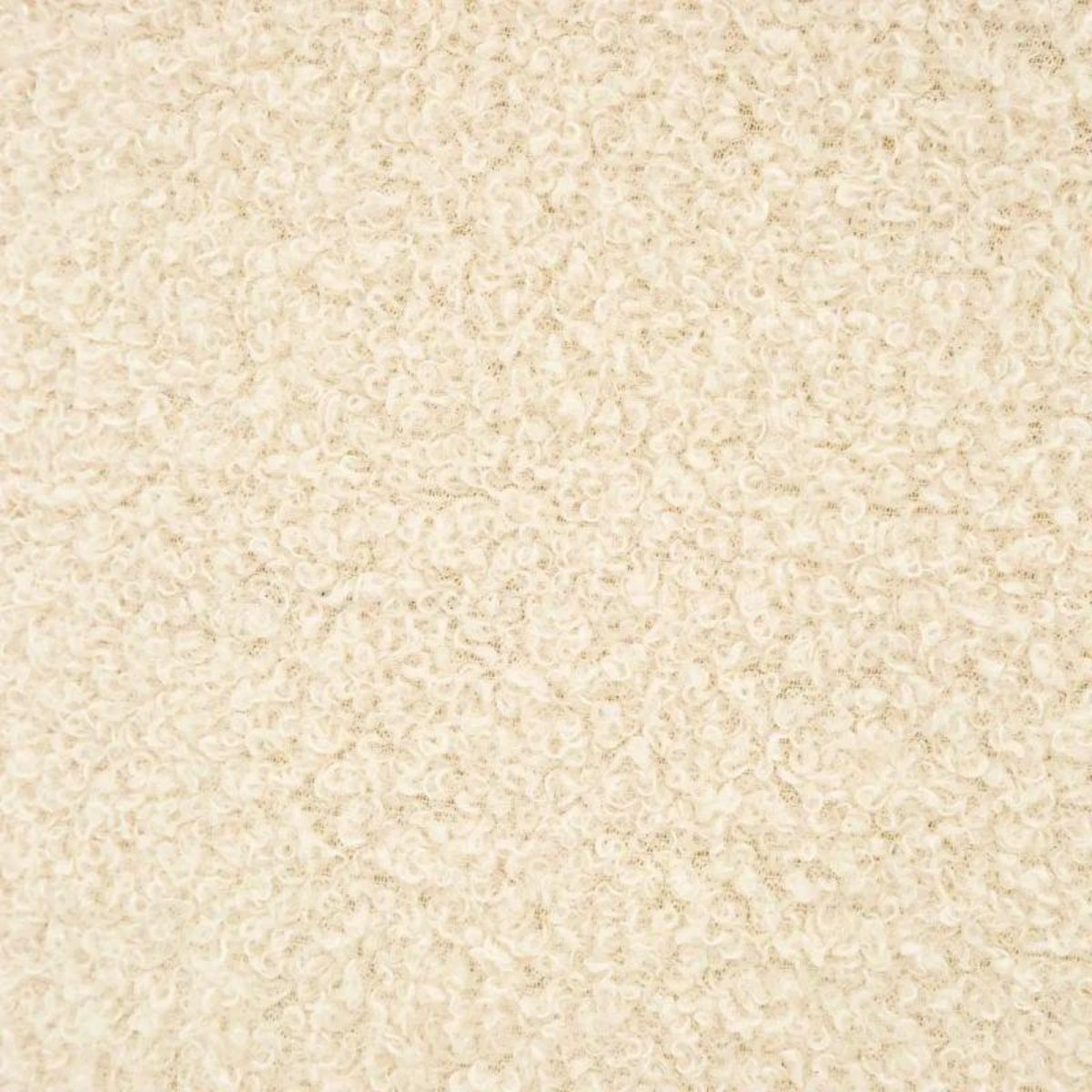  Fauteuil Enfant Scandinave  Bouclette  45cm Blanc