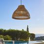Voir la diapositive 6 : Lumisky Suspension d'extérieur MERIDA Beige Corde H34cm
