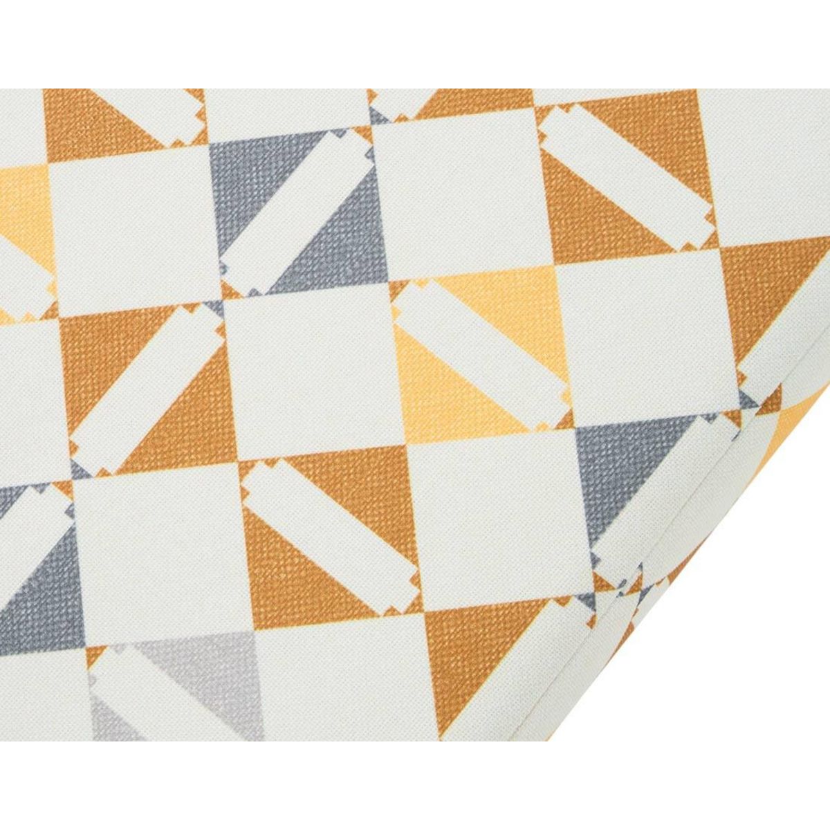 LISA DESIGN Ikare - module d'assise sans accoudoirs motif graphique en tissu