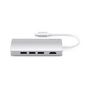 Voir la diapositive 2 : SATECHI Adaptateur HDMI USB-C Multi-Port 4K Ethernet siver